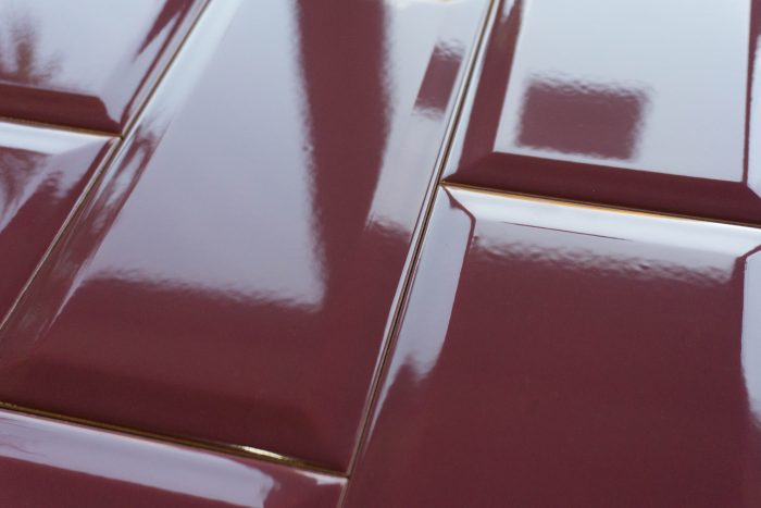 Metro Fliese bordeaux 10x20 BX