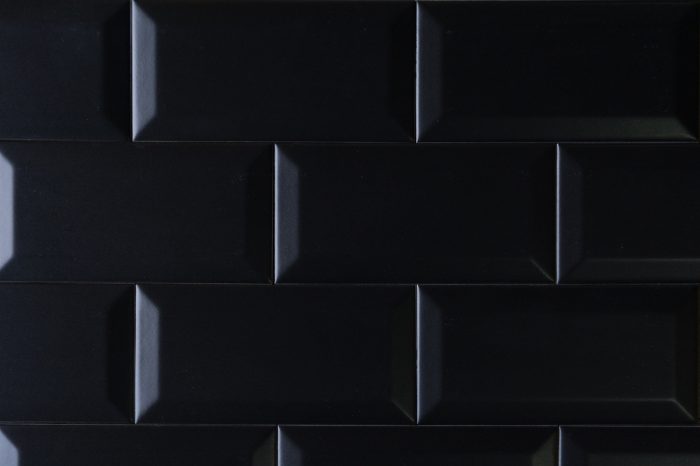Metro Fliese schwarz matt 7.5x15 BX – Bild 2