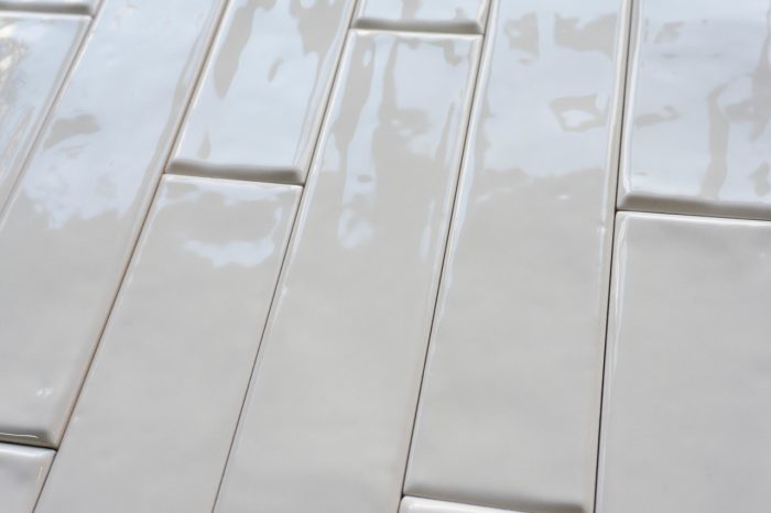 Metro Fliese creme gewellt 5x25