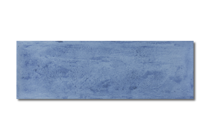 Vintage Fliese blau 10x30 – Bild 4