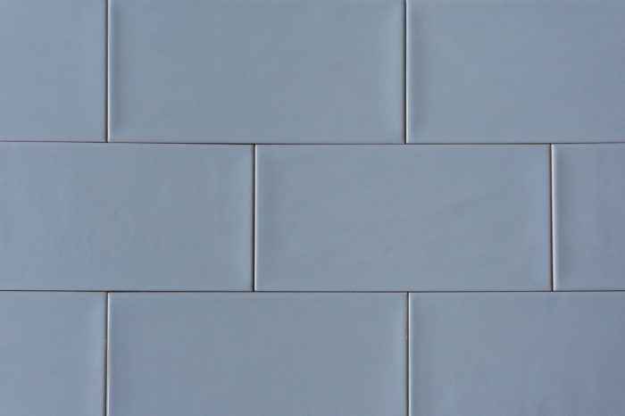 Metro Fliese grau gewellt 10x20 – Bild 2