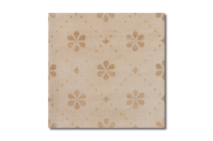 Wandfliese Vintage Dekor beige 15x15 – Bild 4