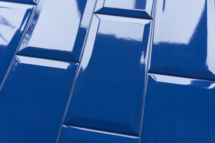 Metro Fliese blau 10x20 BX
