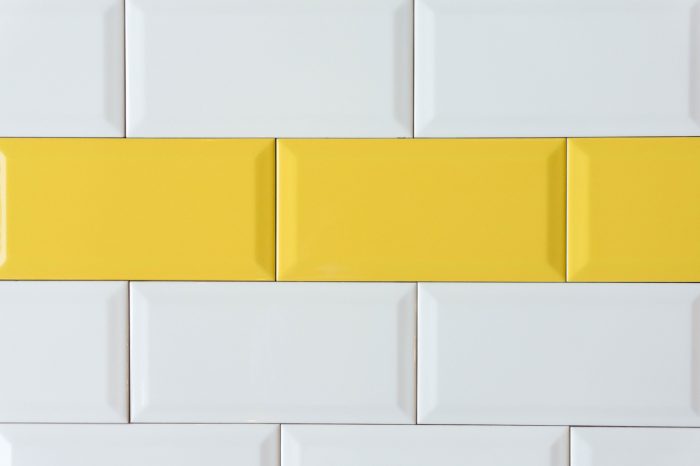 Metro Fliese gelb 10x20 BX – Bild 3