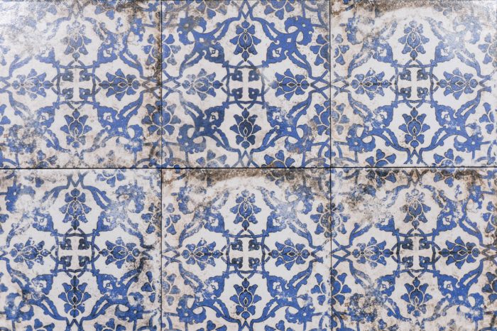 Wandfliese/ Bodenfliese Retro Dekor 2 20x20