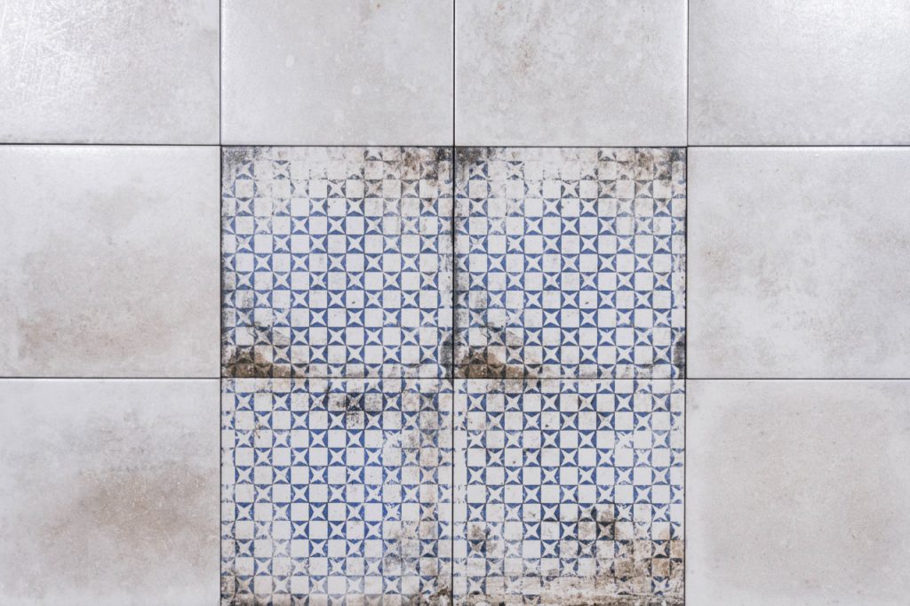 Wandfliese/ Bodenfliese Retro Dekor 6 20x20 - dieFliesen.com