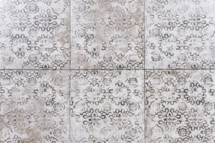 Wandfliese/ Bodenfliese Retro Dekor 7 20x20