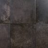 Wandfliese/ Bodenfliese Retro schwarz 20x20