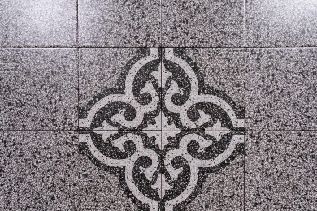 Bodenfliese Terrazzo-Optik Dekor 6 20x20 - dieFliesen.com