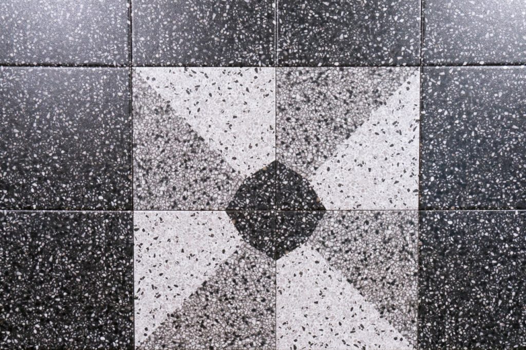 Bodenfliese Terrazzo-Optik Dekor 7 20x20 - dieFliesen.com