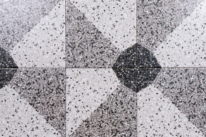 Bodenfliese Terrazzo-Optik Dekor 7 20x20