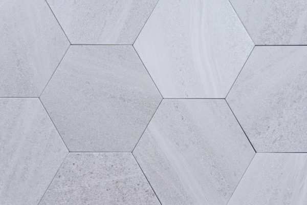 Sechseck Fliese grau 22,5x22,9 | Jetzt kaufen bei dieFliesen.com