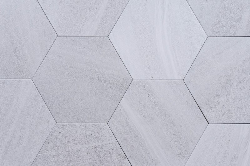 Sechseck Fliese grau 22,5x22,9 | Jetzt kaufen bei dieFliesen.com