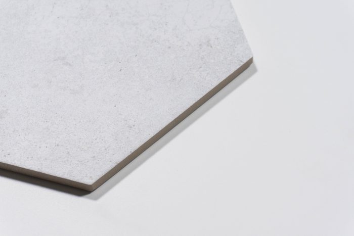 Wand-/ Bodenfliese Sechseck grau 22,5x25,9 – Bild 4
