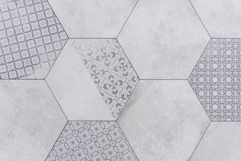 Sechseck Fliese hellgrau 22,5x22,9 | Jetzt kaufen bei dieFliesen.com