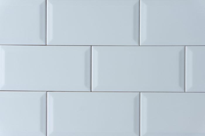 Metro Fliese hellgrau matt 10x20 BX – Bild 2