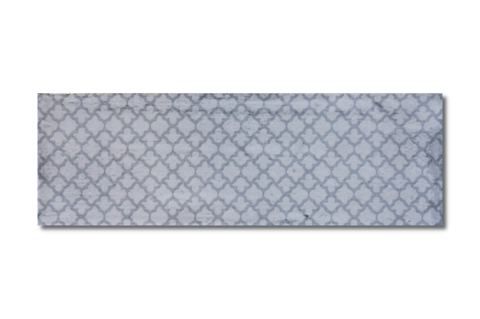 Vintage Fliese Dekor grau 10x30 – Bild 6