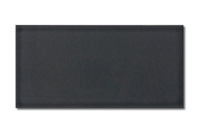 Metro Fliese Craquelé dunkelgrau glatt 10x20 PL – Bild 4