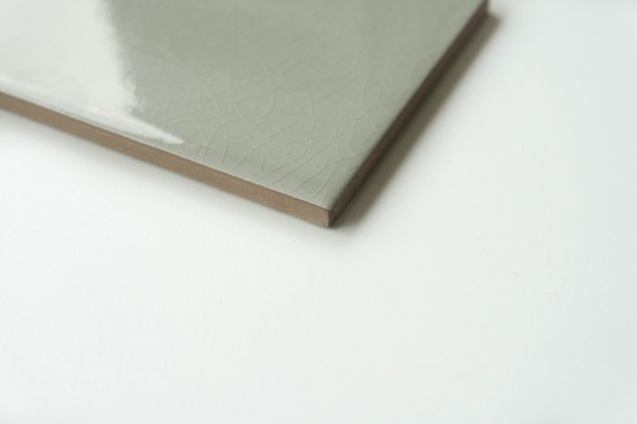 Metro Fliese Craquelé grau-grün glatt 10x20 PL – Bild 3