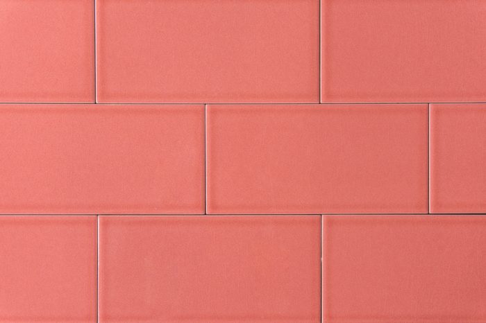 Metro Fliese Craquelé koralle glatt 10x20 PL – Bild 2