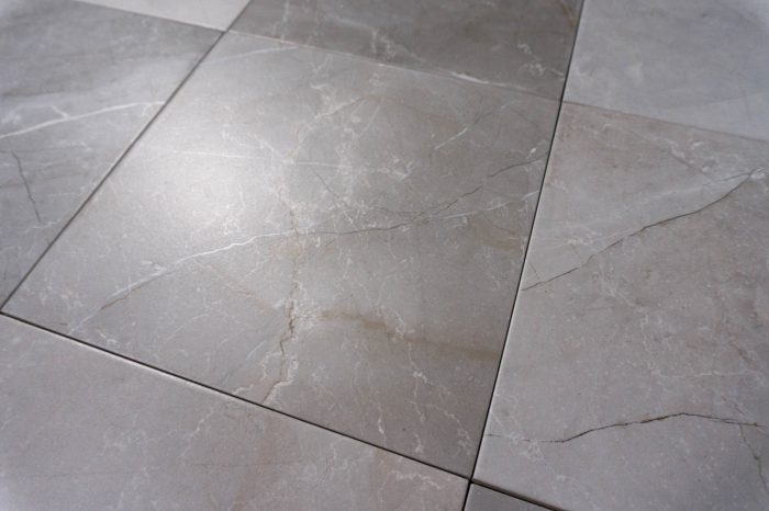 Bodenfliese Marmor zink 25x25 – Bild 2