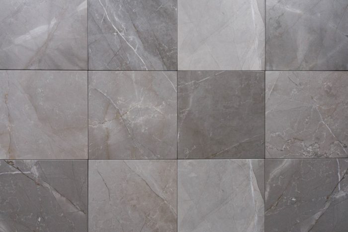 Bodenfliese Marmor zink 25x25