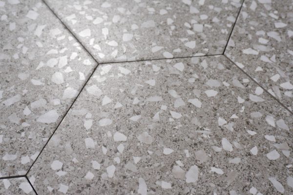 Sechseck Fliese schwarz 22x25 | Jetzt kaufen bei dieFliesen.com