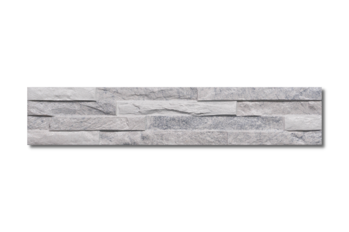 Wandfliese Steinoptik hellgrau 10x50 – Bild 4