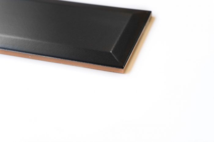 Metro Fliese schwarz matt 10x30 BX – Bild 3