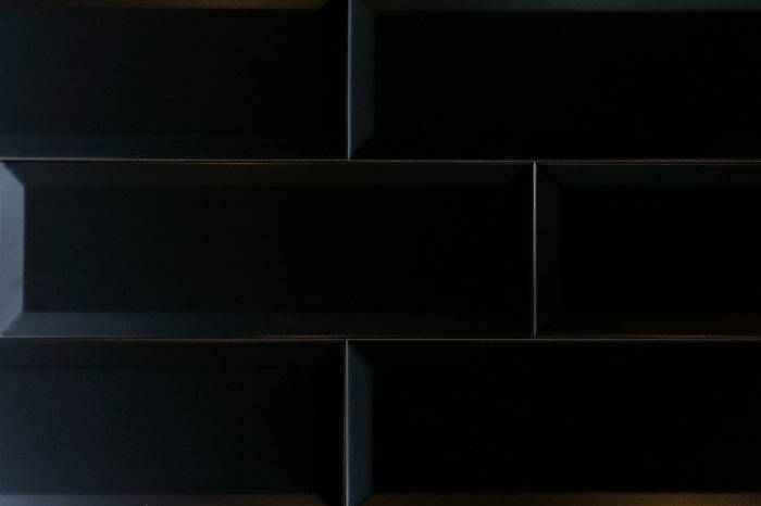 Metro Fliese schwarz matt 10x30 BX – Bild 2