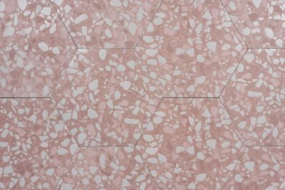 Bodenfliese Sechseck weiß 23x27 | Jetzt kaufen bei dieFliesen.com