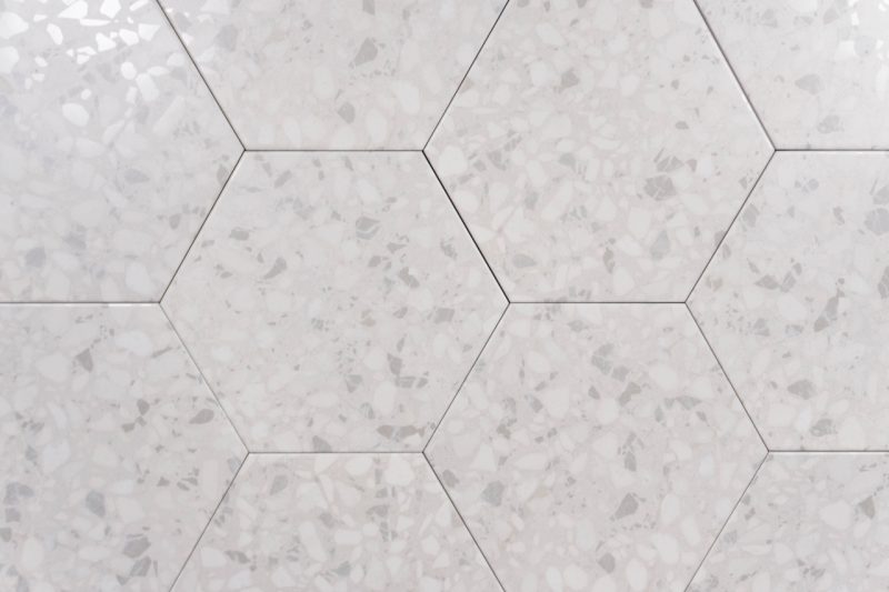 Bodenfliese Sechseck weiß 23x27 | Jetzt kaufen bei dieFliesen.com