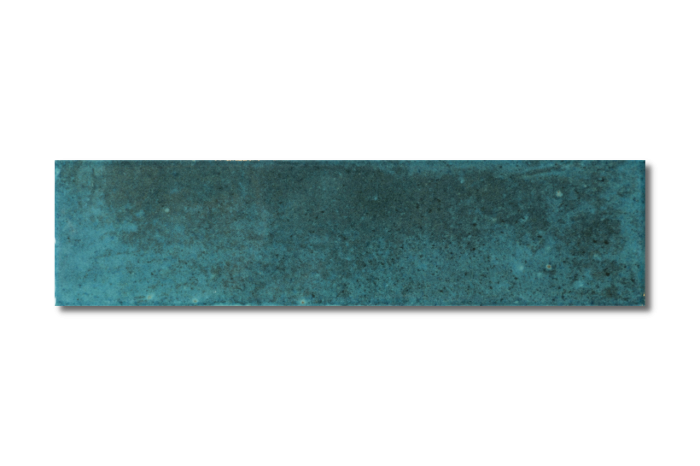 Vintage Fliese blue gewellt 7.5x30 – Bild 5