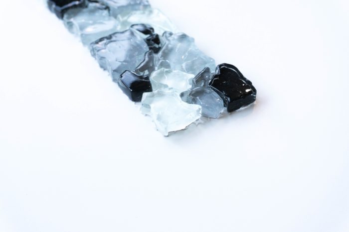 Bordüre Glas schwarz-weiss 5x20 – Bild 2
