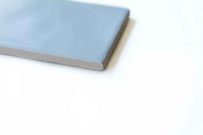 Metro Fliese himmelblau matt gewellt 7.5x30 – Bild 3