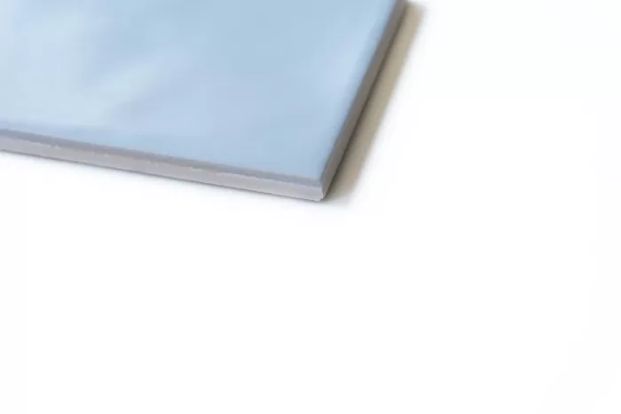 Metro Fliese himmelblau matt gewellt 7.5x15 – Bild 3