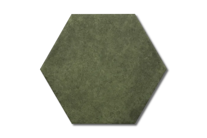 Wand-/ Bodenfliese Sechseck grün 23x27 – Bild 5