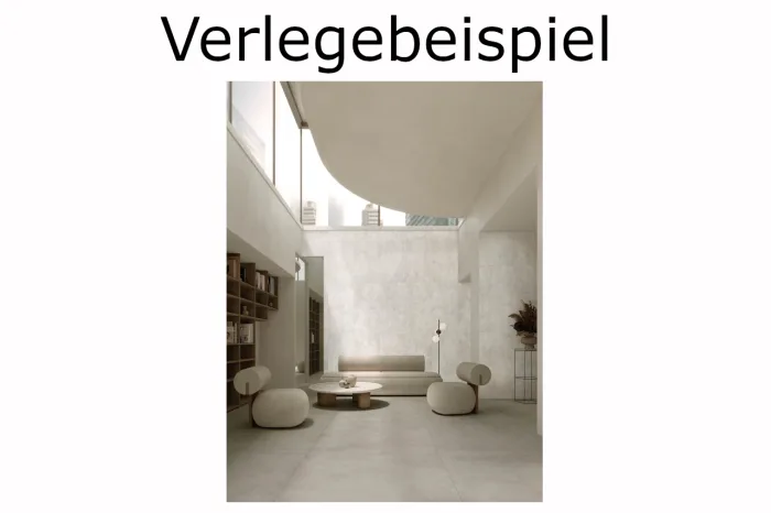Zementoptik rustikal weiß 60x120 – Bild 3