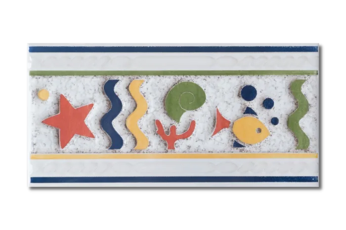 Bordüre Fisch 10x20