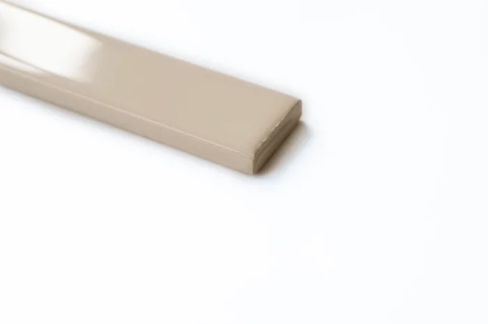 Bordüre greige glatt 2.5x20