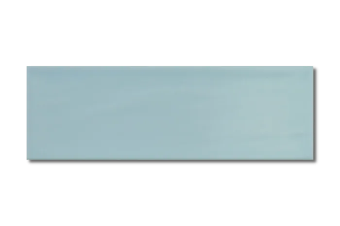 Metro Fliese blau matt gewellt 10x30 – Bild 5