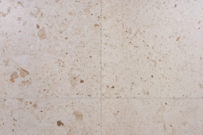 Terrazzo-Optik Fliese beige 60x60