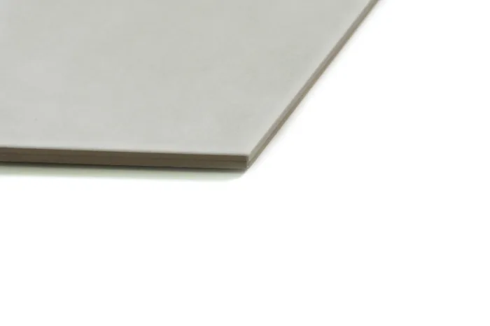 Wand-/Bodenfliese Sechseck weißgrau matt 15x17.3 – Bild 3