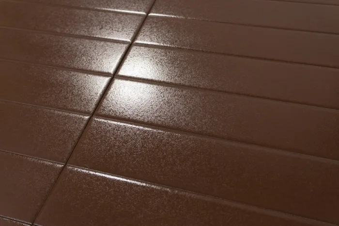 Wandfliese Chocolat Glanz 6x25 – Bild 4