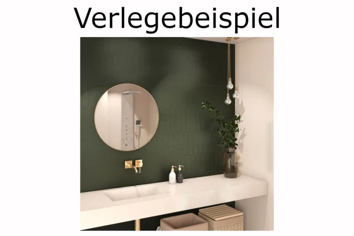 Wandfliese Green Glanz 6x25 – Bild 2