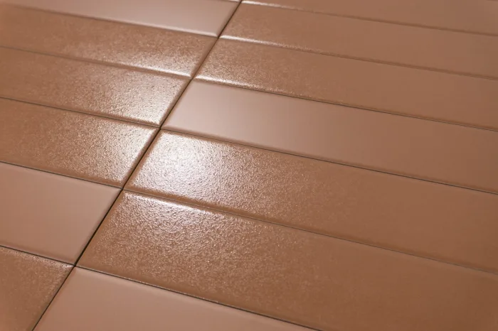 Wandfliese Peach Glanz 6x25 – Bild 4