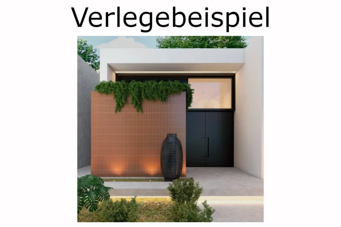 Wand-/ Bodenfliese Sand matt 6x25 – Bild 2