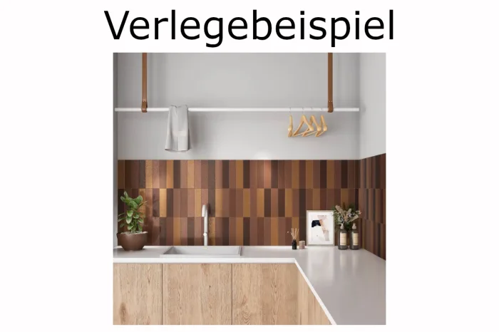 Wandfliese Sand Glanz 6x25 – Bild 2