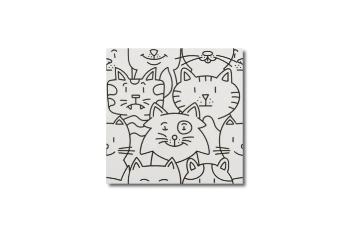 Dekor Katzen 25x25 – Bild 7