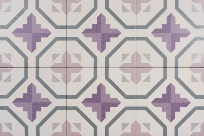 Dekor Prisma Lavender 25x25